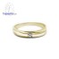 แหวนทองคำ แหวนคู่ แหวนเพชร แหวนแต่งงาน แหวนหมั้น-RC1248DG